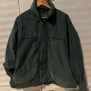 Men’s Medium Green Jansport Vintage Windbreaker